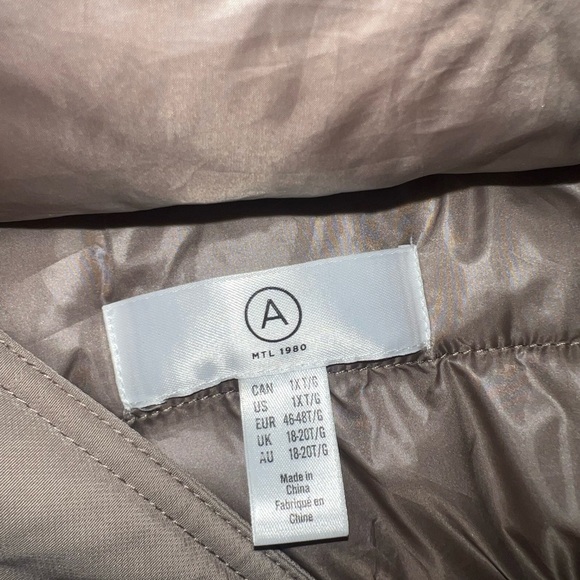 wilfred long puffer jacket - Picture 4 of 4